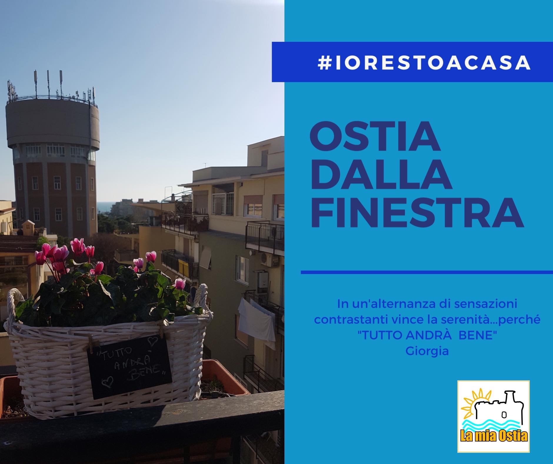 Ostia dalla finestra: mese di marzo